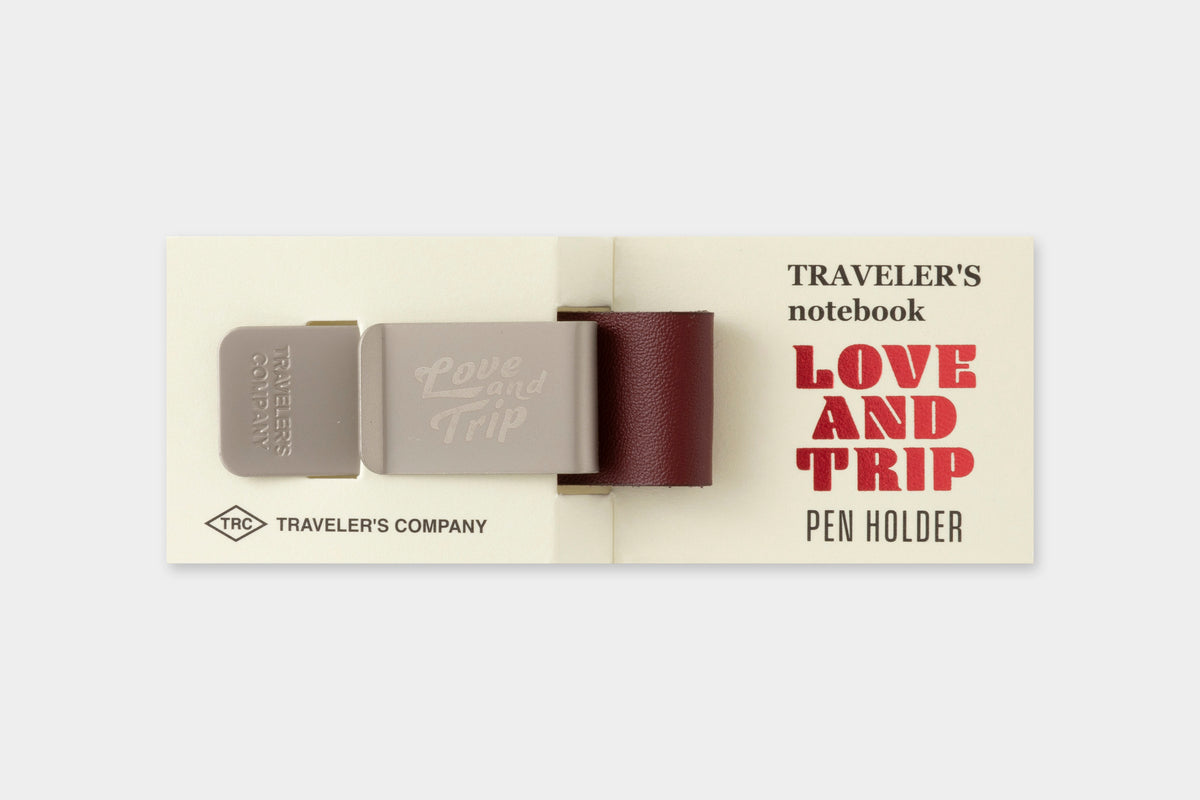 TRAVELER'S COMPANY Notebook Pen Holder - Love And Trip