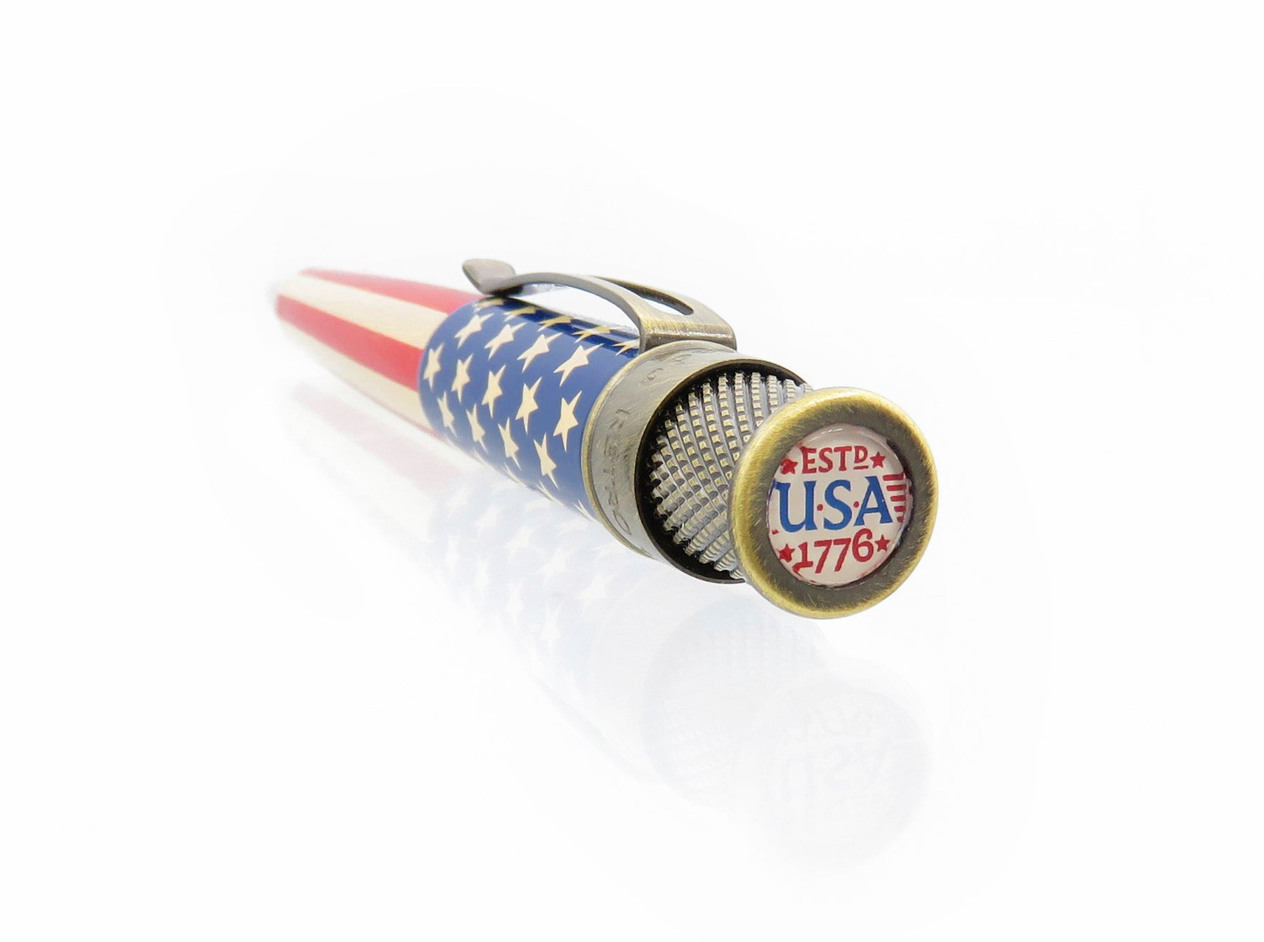 Retro 1951 "Vintage Metalsmith" Tribute 250 Flag Rollerball