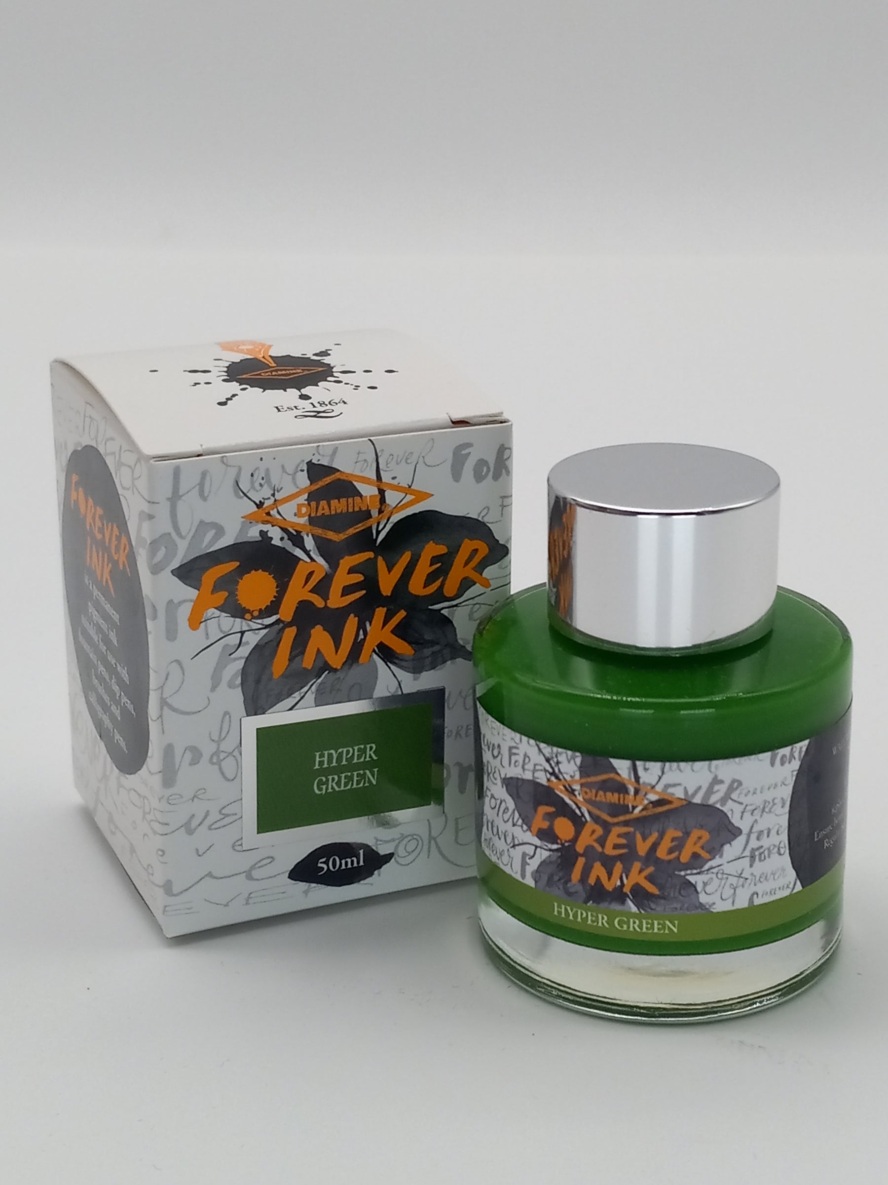 Diamine Forever Ink Hyper Green
