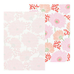 Midori Gerbera Floral A5 Letter Pad