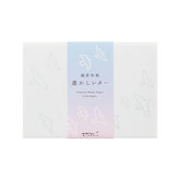 Midori Watermark Birds Envelopes