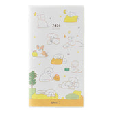 Midori 2026 Pocket Diary B6 Slim - Dog