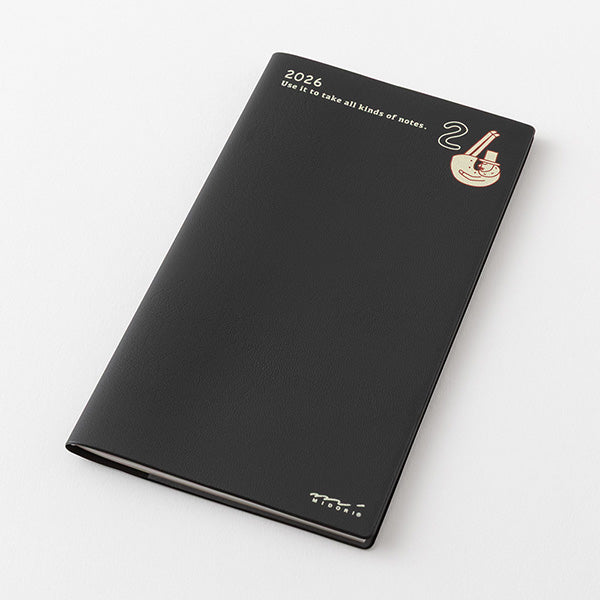 Midori 2026 Pocket Diary B6 Slim - Ojisan