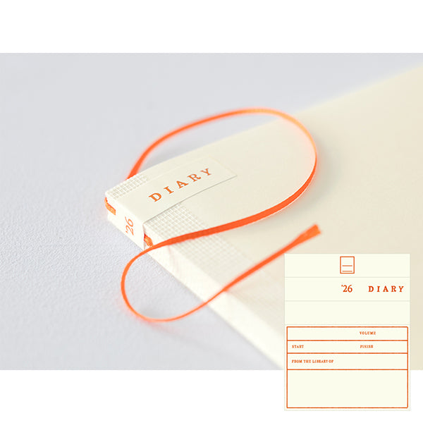 Midori MD Paper 2026 Notebook Diary- A5
