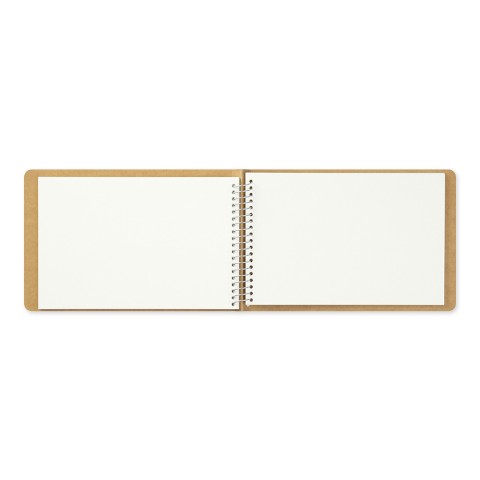 TRAVELER'S COMPANY Spiral Ring Swan Watercolor Notebook - B6 Blank