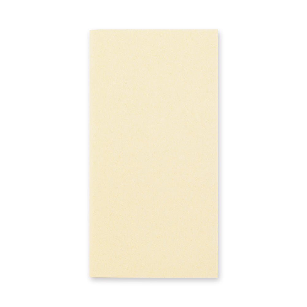 Traveler's Company Regular Sized Refill 025 - Cream Blank