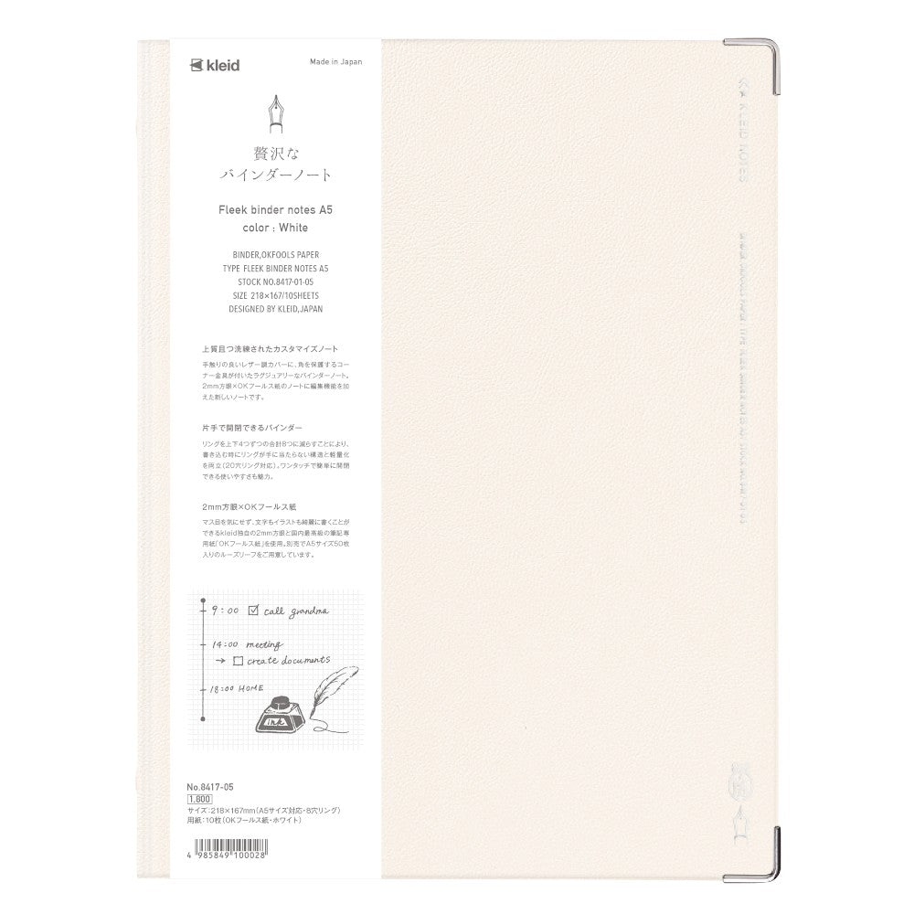 Kleid Fleek Binder Notes A5