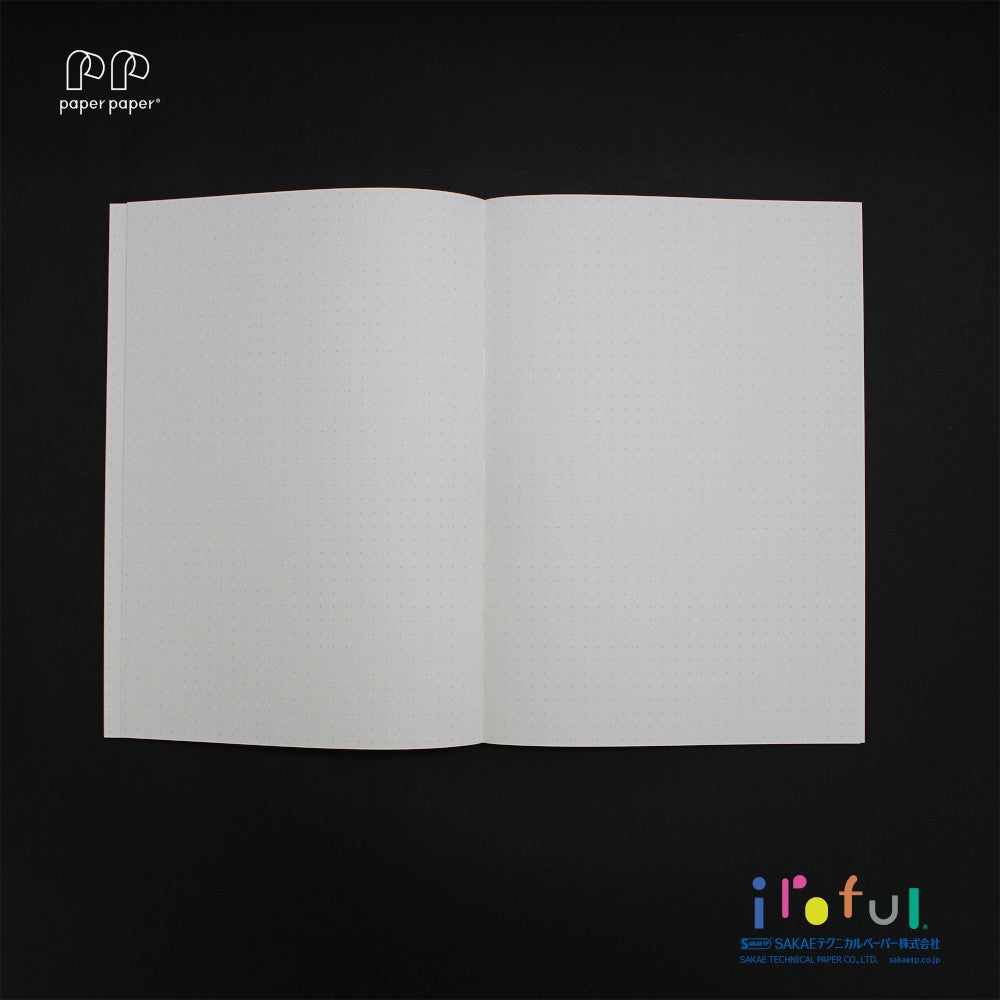 Iroful - A5 Soft Cover Notebook 5mm Dot Grid