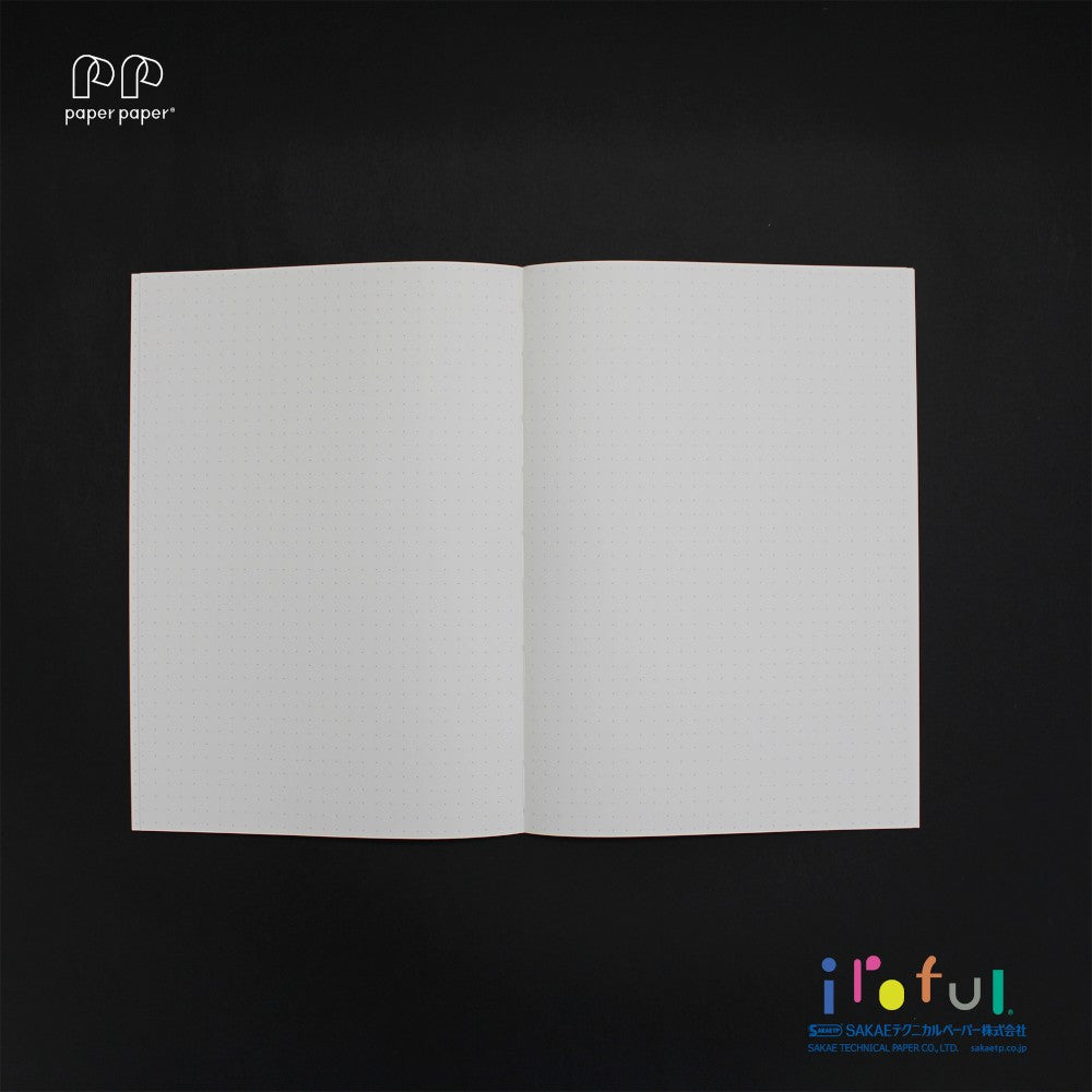 Iroful - A5 Soft Cover Notebook 5mm Dot Grid
