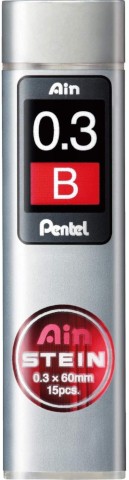 Pentel Ain Pencil Lead B 0.3mm