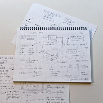 Maruman Notebooks Mnemosyne  A4 Notebook - Grid