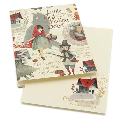 San Lorenzo A5 Notepad - Little Red Riding Hood