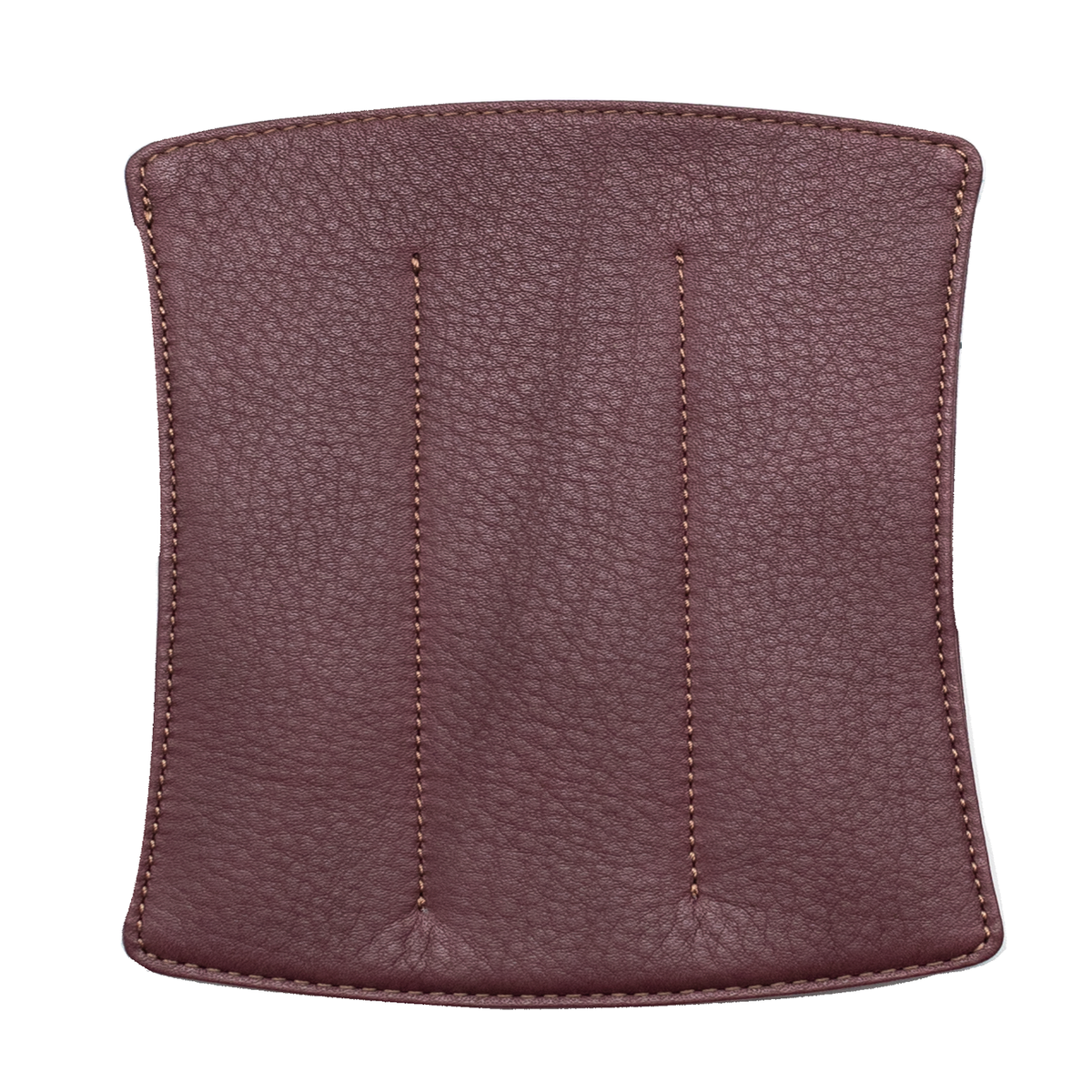 Nagasawa three pen case Kip Leather Bourdeaux (L)