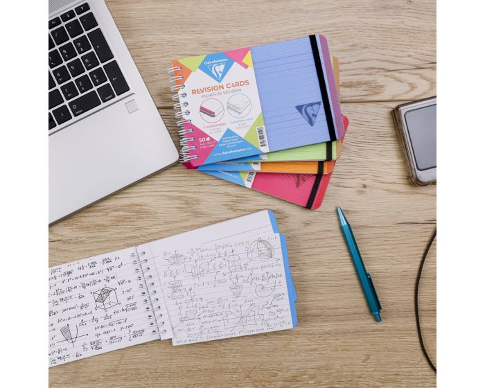 Clairefontaine Linicolor Wirebound Revision Cards
