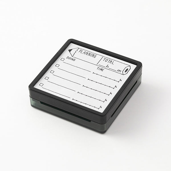 Midori Paintable Stamp - Planning
