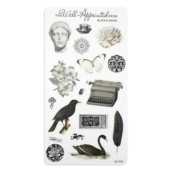 The Well Appointed Desk - Black & White