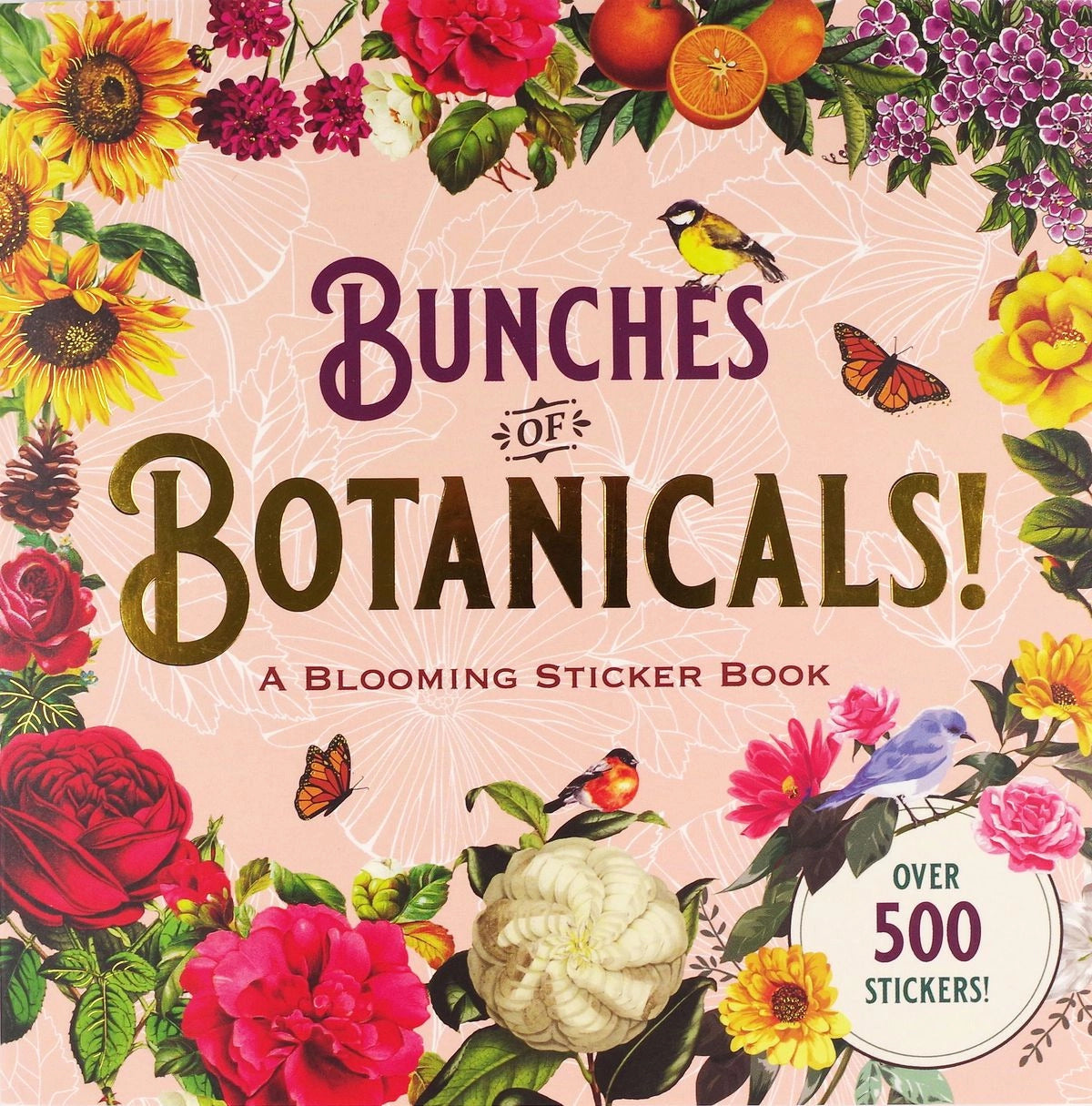 Peter Pauper Press - Botanicals Sticker Book