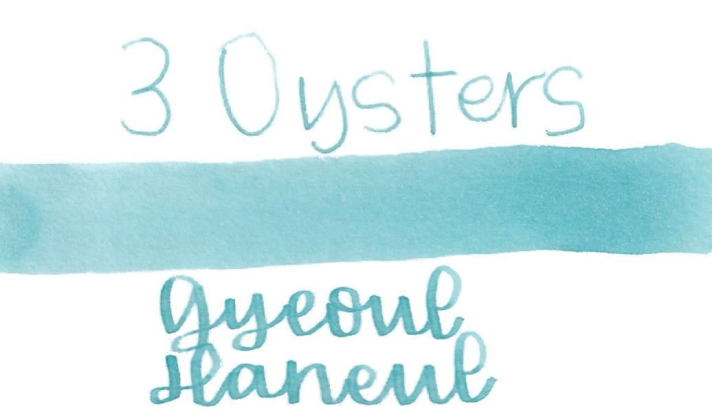 3 Oysters Ink - I.COLOR.U Gyeoul Haneul