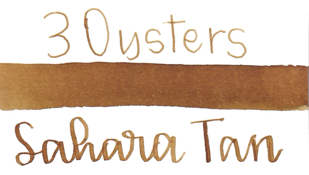 3 Oysters Ink - Hunters - Sahara Tan
