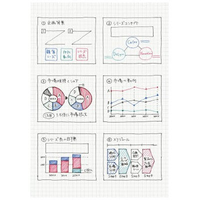 Kokuyo B5 Soft Ring Notebook - Grid