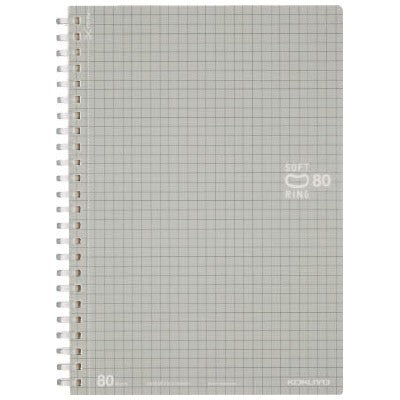 Kokuyo A5 Soft Ring Notebook - Grid