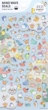 Mind Wave Stickers - Sea Party