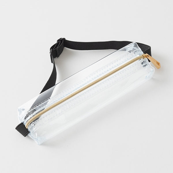 Midori Book Band Pen Case - Clear A