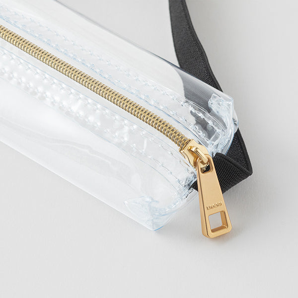 Midori Book Band Pen Case - Clear A
