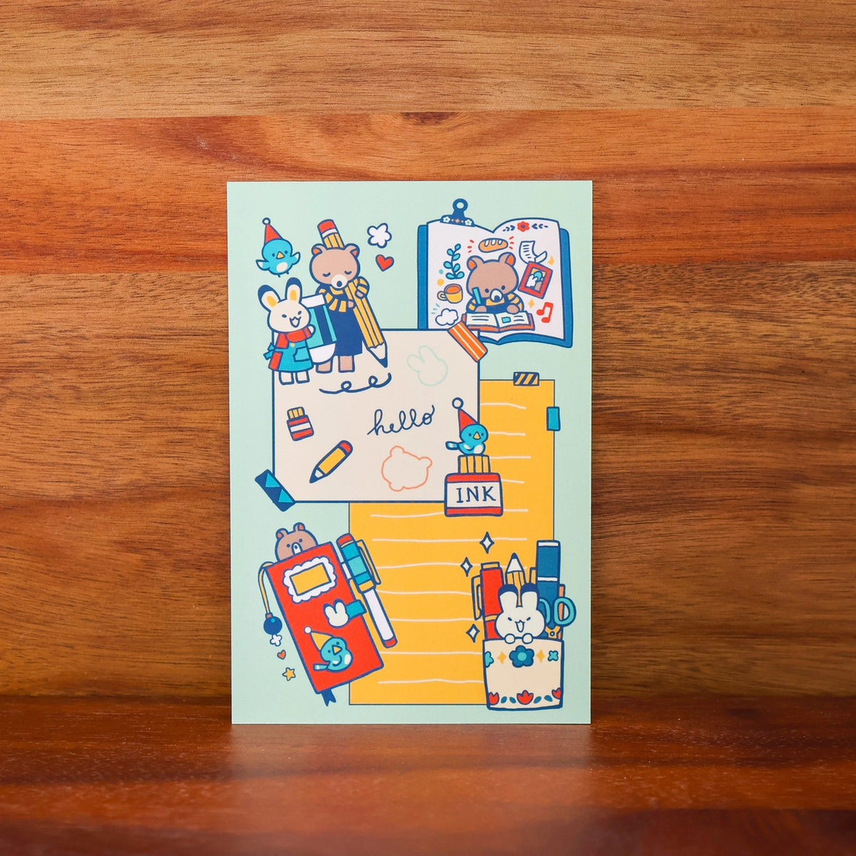 Thousand Skies Postcard - Journal and Craft