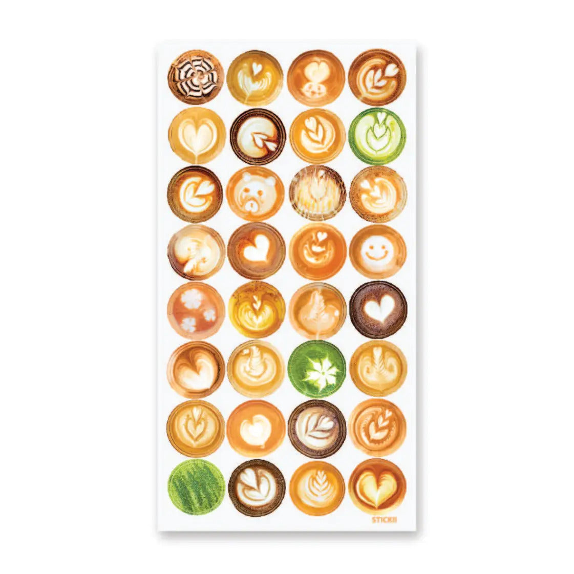 STICKII Sticker Sheet - Foam Art