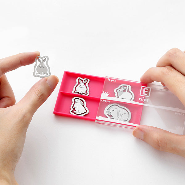 Midori Etching Clips- Bunnies