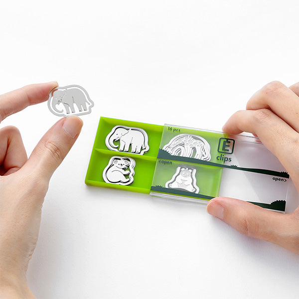 Midori Etching Clips- Zoo