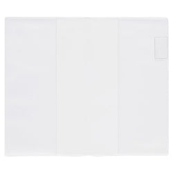 Midori MD B6 Slim Notebook Cover- Clear