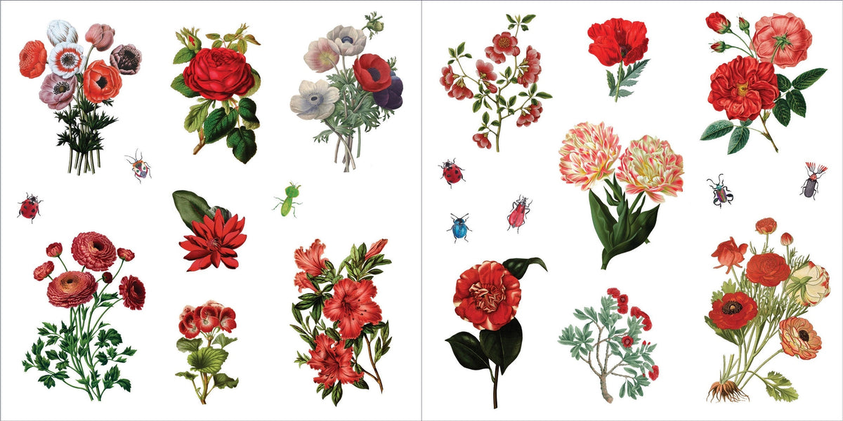 Peter Pauper Press - Botanicals Sticker Book