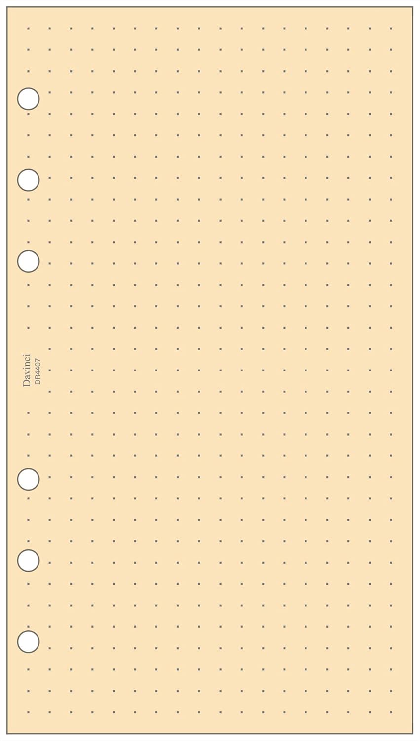 Raymay Davinci Note Bible Size Refill - Bamboo Paper 5mm Dot