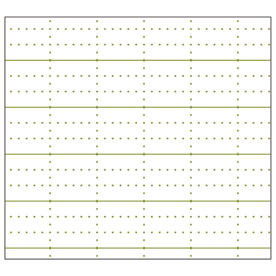 Nakabayashi Logical Prime B5 Notebook - Logical 6mm Rule