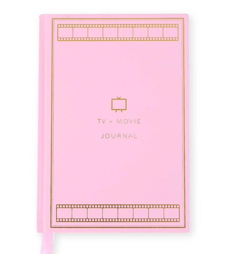 Linda Tong Planners - Tv + Movie Journal Pink