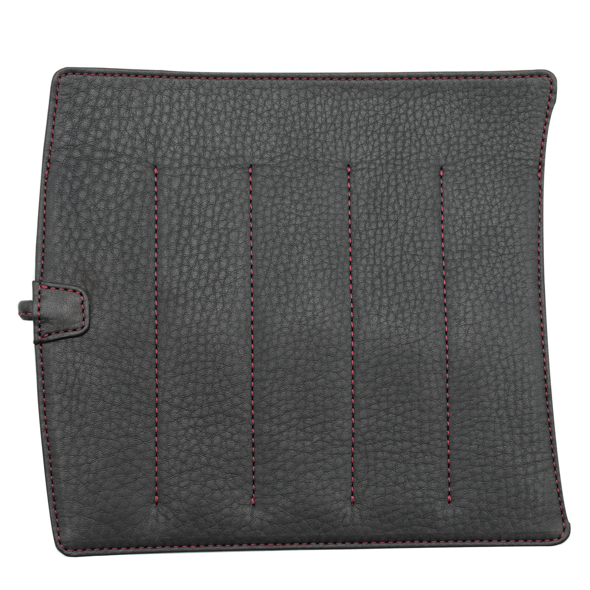 Nagasawa Kip Leather 5 Pen Roll Black