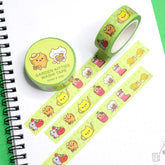 Robot Dance Battle - Garden Kitties Washi Tape