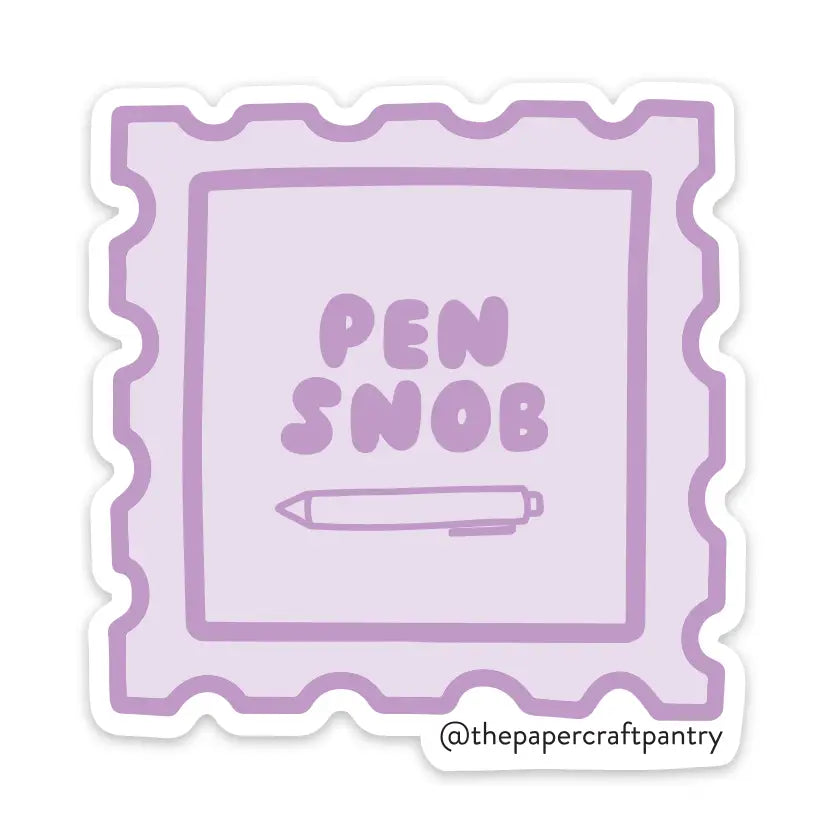 The Paper + Craft Pantry Vinyl Sticker - Pen Snob