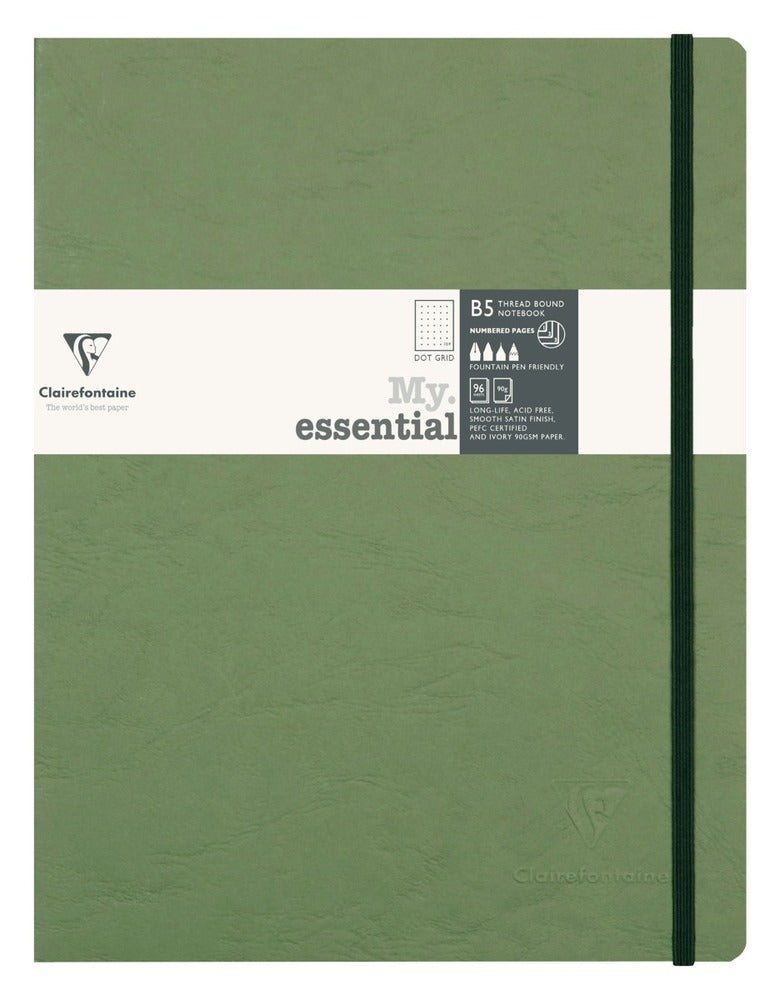 Clairefontaine My Essential B5 Notebook Dot Grid