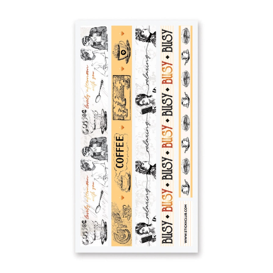 STICKII Sticker Sheet - Relaxing Afternoon