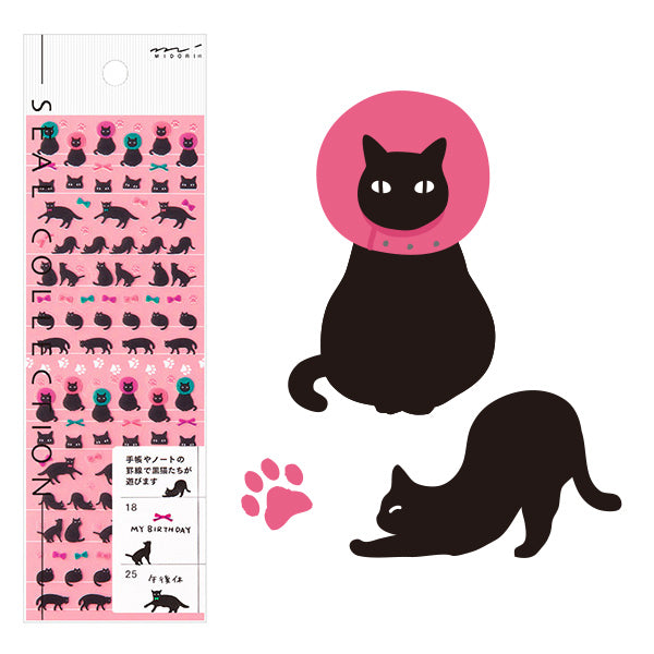 Beloved Black Cats Sticker Sheet – STICKII