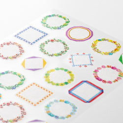 Midori Planner Stickers - Daily Records Frames