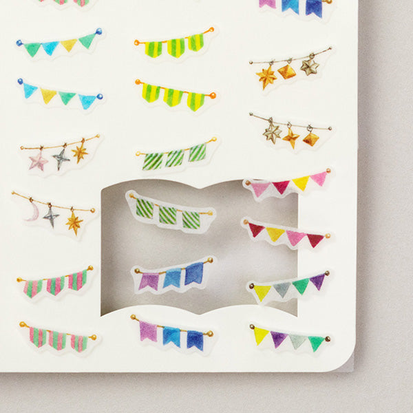 Midori Planner Stickers - Daily Records Garlands