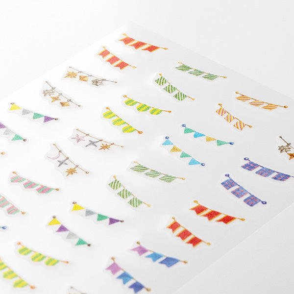Midori Planner Stickers - Daily Records Garlands