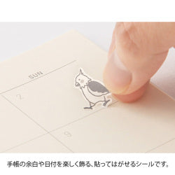 Midori Planner Stickers- Chat Birds