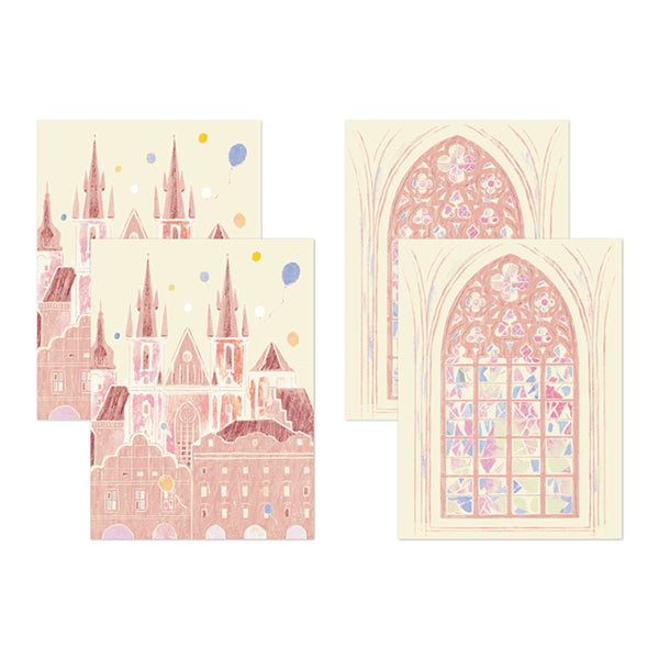 Midori Decoration Sticker- Pink