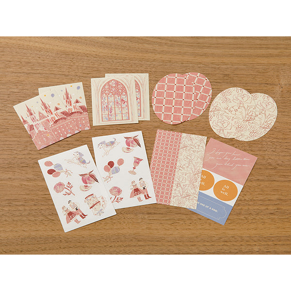 Midori Decoration Sticker- Pink