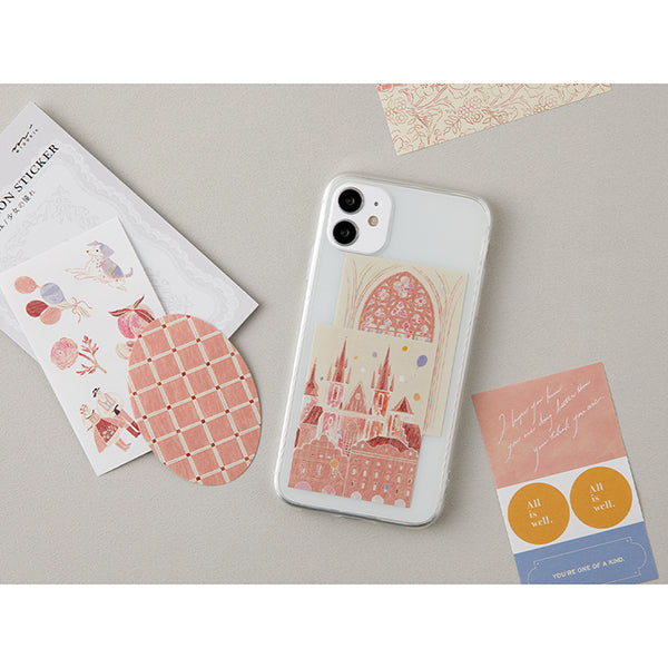 Midori Decoration Sticker- Pink